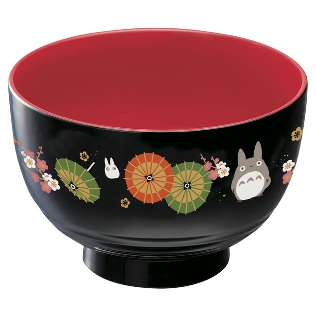 STUDIO GHIBLI Skater Painted Soup Bowl Totoro My Neighbor Totoro N2 Made in Japan