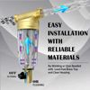 Water Pre Filter System Tap Well Sediment Whole House Spin Down Filter