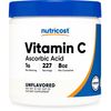 Nutricost Ascorbic Acid Powder (Vitamin C) 0.5 LBS (8 Ounce)