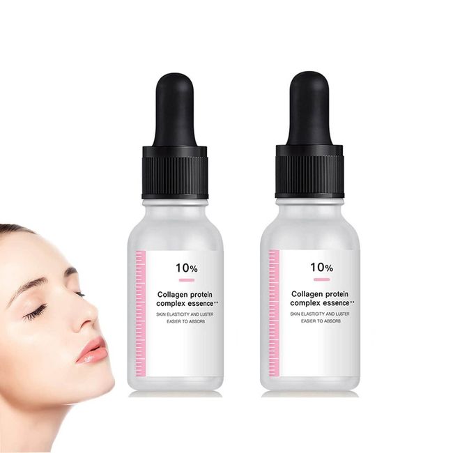 2 PCS Sheep Placenta Collagen Serum,Blemish Skin Corrector Serum Luxury,Luxury Collagen Protein Complex Essence Serum