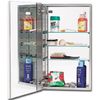 White Cabinet Body w/ White Frame Door and 170 Degree Hinge
