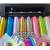 12 Pack 12"x12" Opal Holographic Permanent Adhesive Vinyl Sheets Shipped Flat