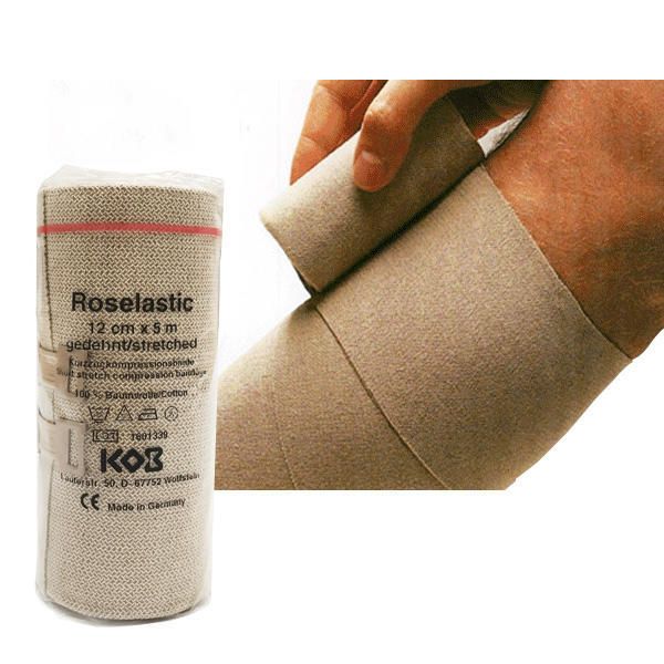 [KOB] Los Elastic low elastic bandage/compression bandage - 12cm x 5m