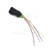 OE Fit 4-Pole 12V Push Button Switch w/LED Indicator Lights For Isuzu MU-X D-MAX