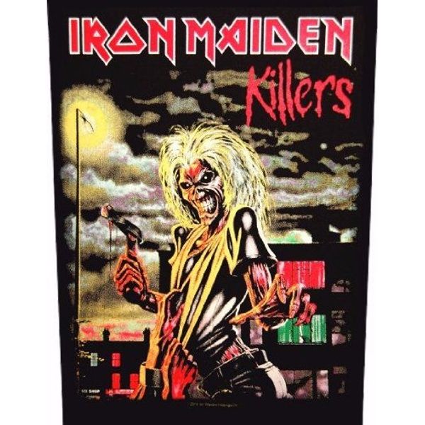 Iron Maiden Killers large sew-on back patch (mm)