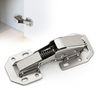 Ravinte 8 Pack Hidden Hinges Soft Close Surface Mount Kitchen Cabinet Hinges, No Pre-drilled for Kitchen Cupboard