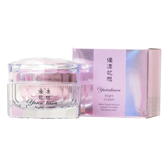 Hanajirushi Night Cream, Sleeping Mask, Thick, Repair, Seasonal Change, 0.9 oz (25 g), Prevents Skin Rashes, Concentrated Moisturizing Face Cream for Sleep, Spatula Included