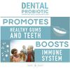 Replenish the Good Dental Probiotic | Vegan Supplements w/BLIS K12 & M18 | Boosts Oral Health | Fights Bad Breath (Halitosis), Tooth Decay, Strep Throat | 30 Sugar-Free Chewable Tablets (Mint Flavor)