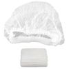 Best 100 Disposable Hair Net Caps: Sunless Spray Tanning, Salon, Spa, Food Prep, Bouffant Caps