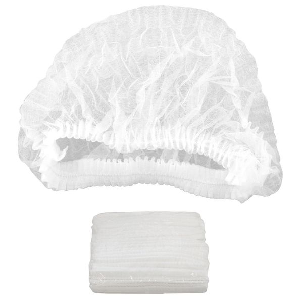 Best 100 Disposable Hair Net Caps: Sunless Spray Tanning, Salon, Spa, Food Prep, Bouffant Caps