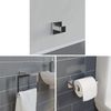 Architeckt Saturn Range Square Chrome Bathroom Accessories (3 Piece Set)