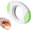 Green Egg Shell Opener, Egg Cracker Separator for Raw, Creative Eggshell Topper Cutter, Egg Cutter for Hard Boiled Eggs, Egg Topper Kitchen Tool, Kitchen Tools and Gadgets