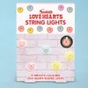 Fizz Creations Love Heart String Lights, Multi-Coloured