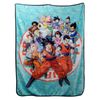 JUST FUNKY Dragon Ball Super Bed Blanket (DBS-Multi-Blue)