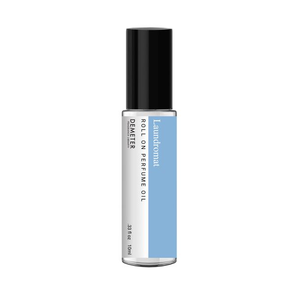 DEMETER Laundromat Roll On Perfume Oil, 0.33 Oz, Long-Lasting
