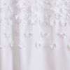 Lush Decor Lucia Shower Curtain, 72" x 72", White