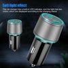 Gray Dual PDC Car Charger 20W Fast Charging Adapter