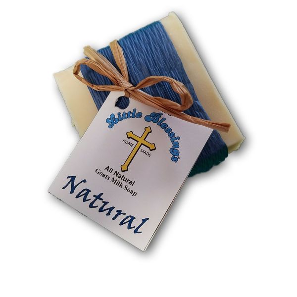 Natural Handmade Goats Milk Soap - (3) Bars