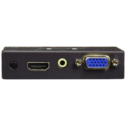 StarTech.com 2x1 VGA + HDMI to VGA Converter Switch w/ Priority Switching – Multi-format VGA and HDMI to VGA Selector – 1080p (VS221HD2VGA)