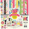 Echo Park Paper Summer Fun Collection Kit, Paper, 12-x-12-Inch