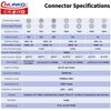 3 Pin Female Quick Connect Waterproof Power Connector
