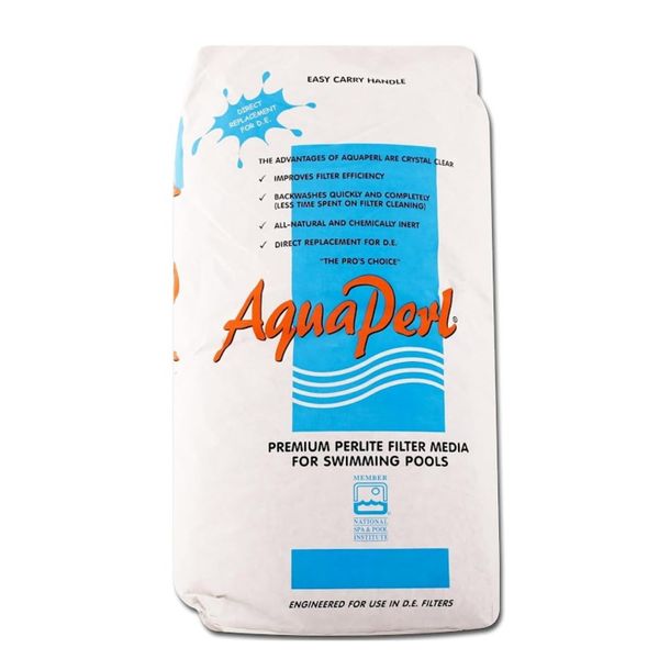 AquaPerl Perlite Filter Powder DE Alternative 12.5 lbs