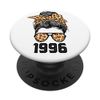 Limited Edition Leopard Messy Bun Awesome Since 1996 PopSockets Swappable PopGrip