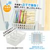 Richell Totno Vegetable and Freezer Storage Stocker, Deep Type, Regular