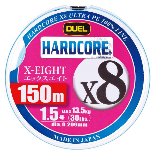 DUEL HARDCORE X8 150m #1.5 MB