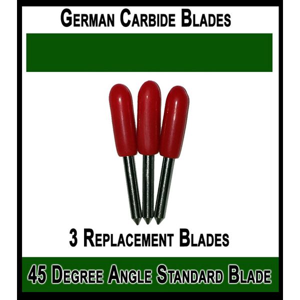 Cricut Compatible German Carbide Blades Replacement Premium Fine Point Cutting B