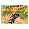 House of Marbles Scratch Art Leaves