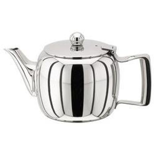 Horwood ST06 500 ml Traditional Teapot, Silver