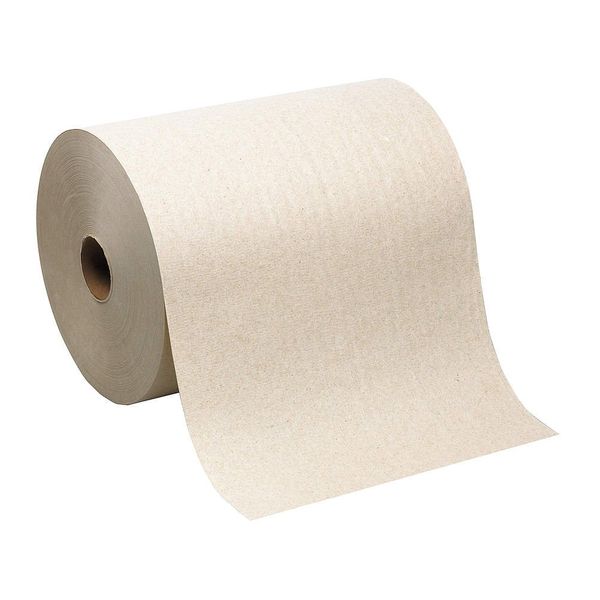 Brown Paper Towels Roll 7-7/8"W x 100039;L, 6 Rolls