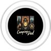 Camping Dad Lantern Tent Mountains PopSockets PopGrip for MagSafe
