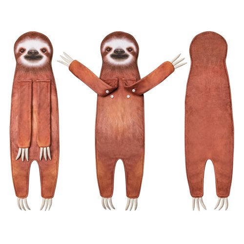 AGRIMONY Sloth Funny Hand Towels for Bathroom Kitchen - Sloth Gifts for Women Men Teens Kids-Easter Mothers Fathers Valentines Housewarming Unique Christmas BirthdayGifts for Animals Lovers
