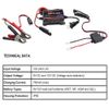 Smart Battery Charger, 6/12v Trickle Float Charger Maintainer For Car Motorcycle