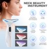 3-in-1 Neck Lifting Machine Microcurrent,Vibration,LED Light Therapy + 45°C Heat