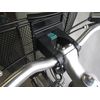 BIRIA Bicycle Basket with Quick Release Universal Bracket, Front Quick Release Basket, Removable, Wire Mesh Bicycle Basket, Purple