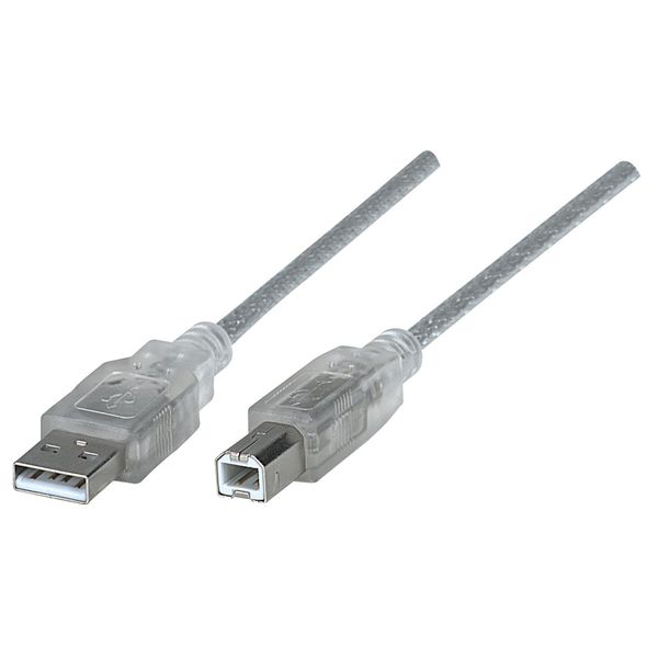 Manhattan USB2.0 Cable AM-BM Trans 15-Feet/4.5m (340465)