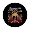 Love Grows In Corn Rows Corn Farmer PopSockets Adhesive PopGrip
