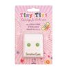 Studex Tiny Tips 5mm Neon Green Button Stainless Steel Childrens Hypo-allergenic Stud Earrings