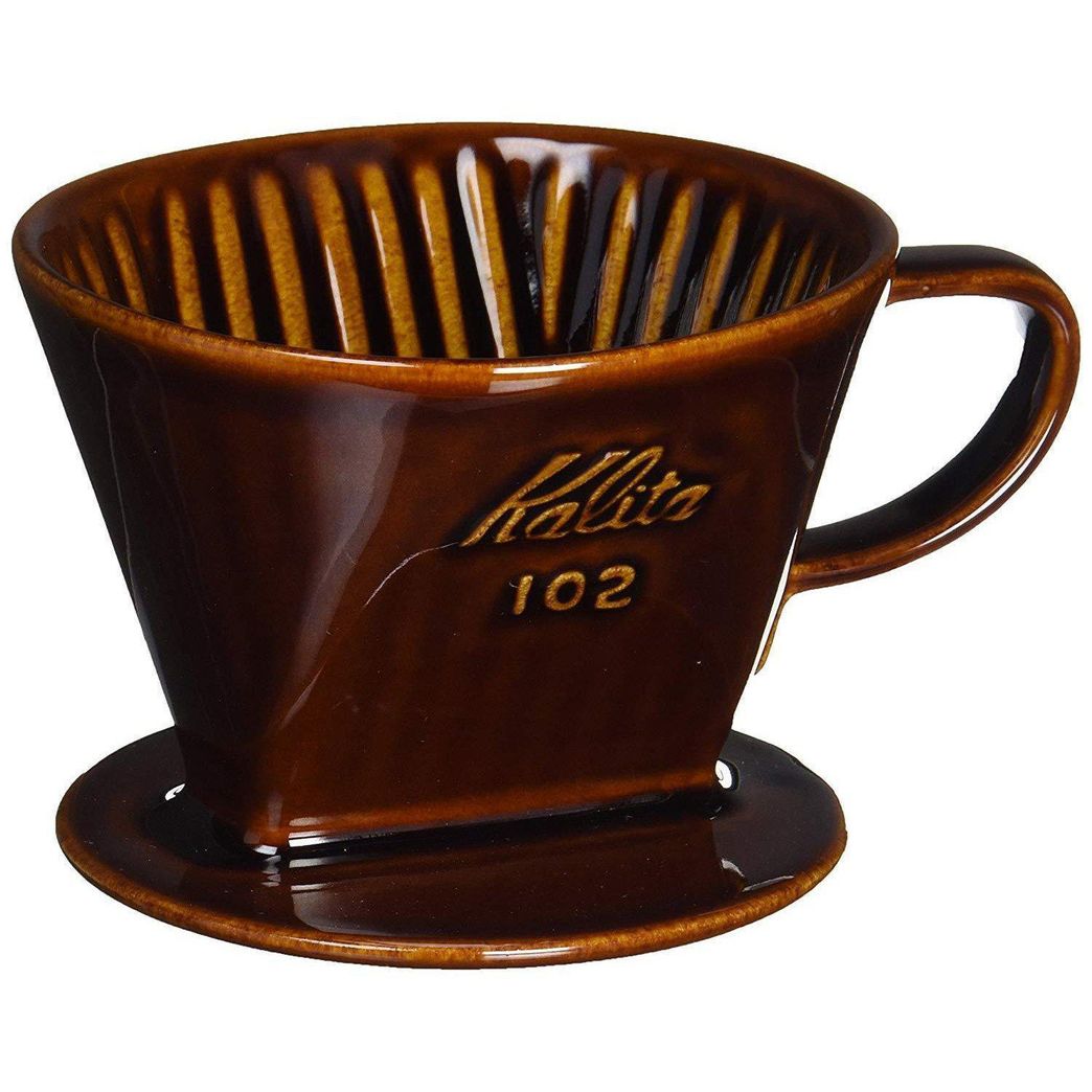 Kalita Ceramic Coffee Dripper 102 Brown