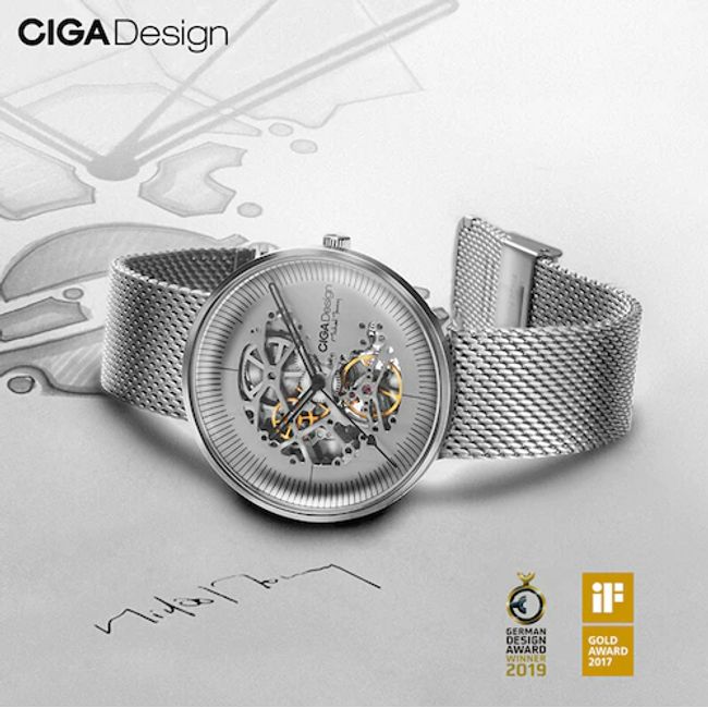 CIGA Design Mechanical Watch My Series(Silver)