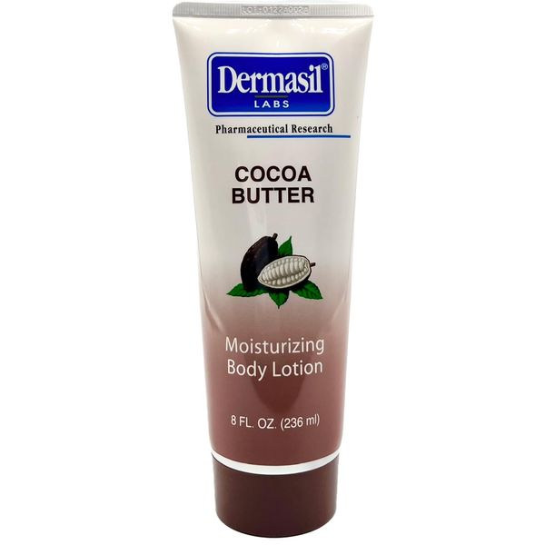 Cocoa Butter, Dermasil Labs Body Lotion, Dry Skin Treatment, Hypo-Allergenic