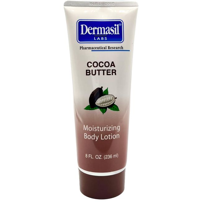 Cocoa Butter, Dermasil Labs Body Lotion, Dry Skin Treatment, Hypo-Allergenic