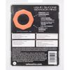 Cock Ring Alpha Liquid Silicone Sexagon Ring Orange