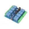 NOYITO HID Drive-Free USB Computer Control Switch Relay Module USB Smart Switch Control Plug and Play (8-Channel Micro-USB)