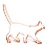 Singapura Cat Copper Cookie Cutter