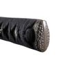 Handmade Sword - Samurai Sword Katana, Functional, Hand Forged, 1060 Carbon Steel, Heat Tempered, Full Tang, Sharp, Bendable Blade, Black Wooden Scabbard, Sword Certificate
