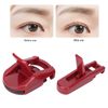 Eyelash Curler, 2pcs Fast Heating Eyelash Curler Thermal Eyelash Curler Eyelash Curler With Silicone Filling Portable Eyelash Curler Mini Eyelash Curler Tool Long Lasting Eyelash Curler Set(red)